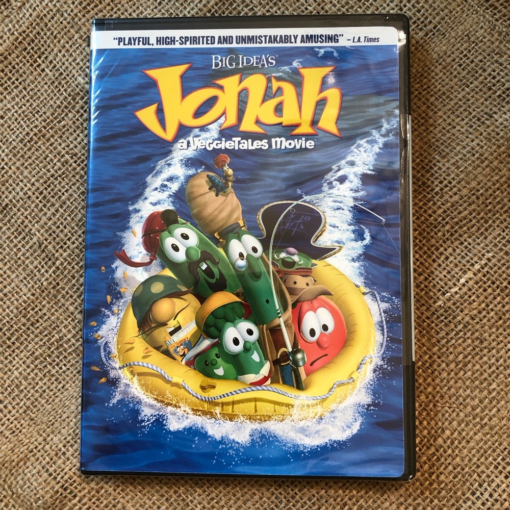 🆕! ‘Jonah: A VeggieTales Movie’ DVD 🐳